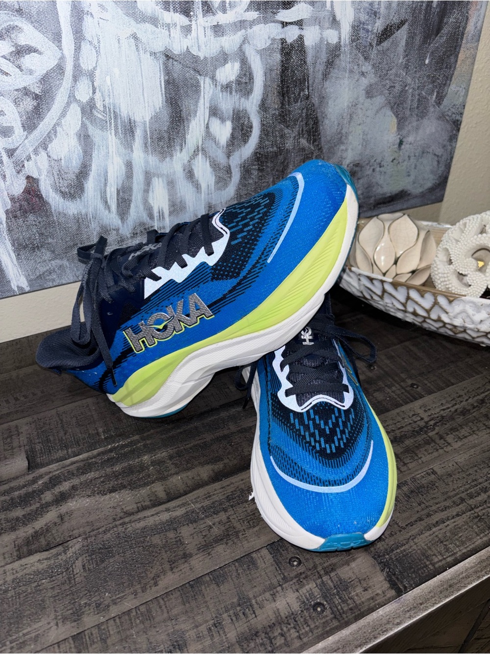 HOKA Skyflow MENS SZ 9 2E Wide - Picture 15 of 16